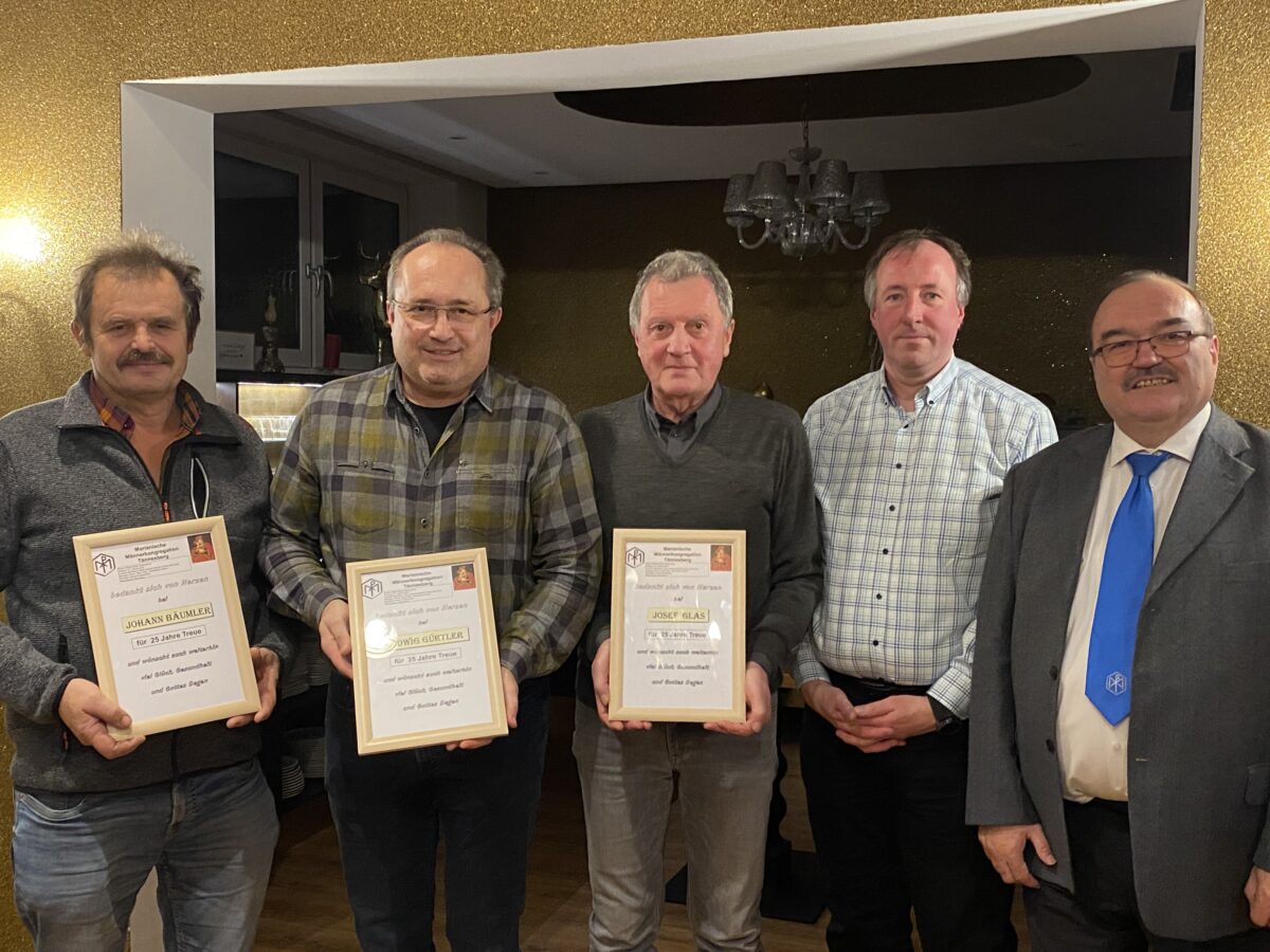 Jahreskonvent der Marianischen Männerkongregation Tännesberg