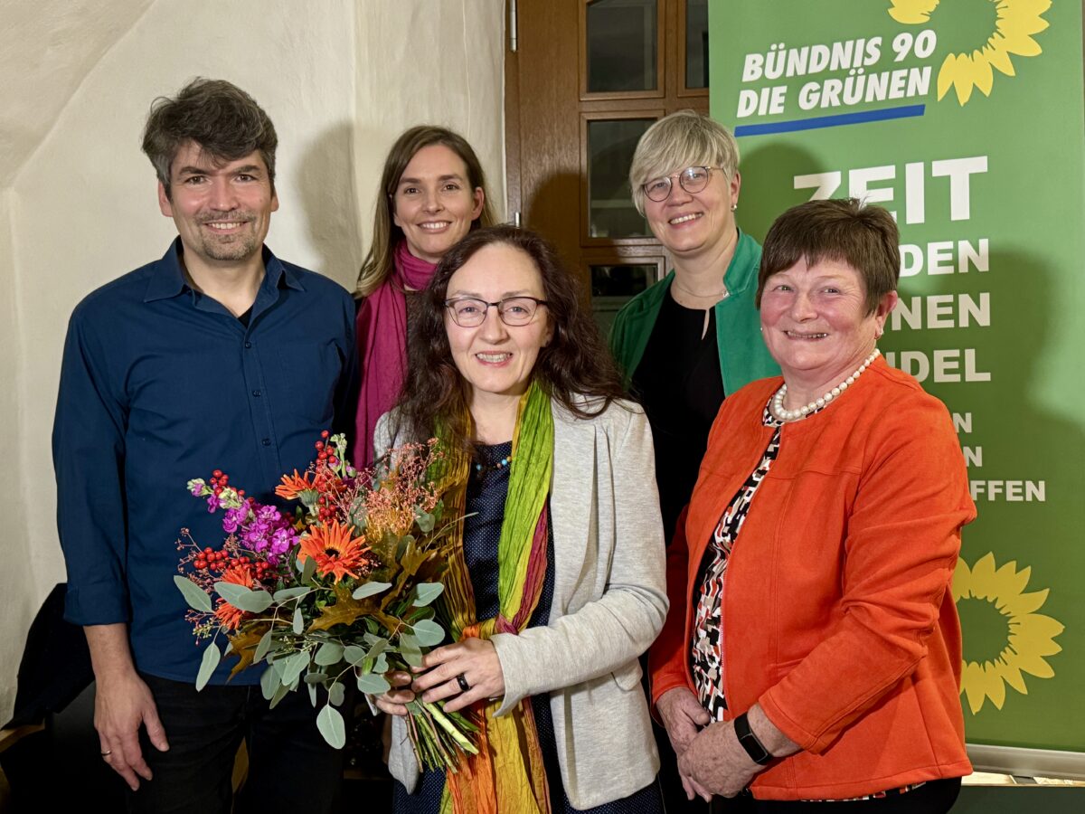 Anne Droste zieht für die Grünen in den Wahlkampf