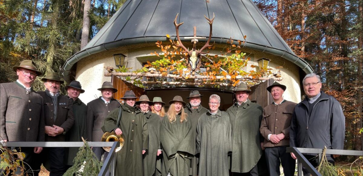 Traditionelle Hubertusmesse im Johannisthal