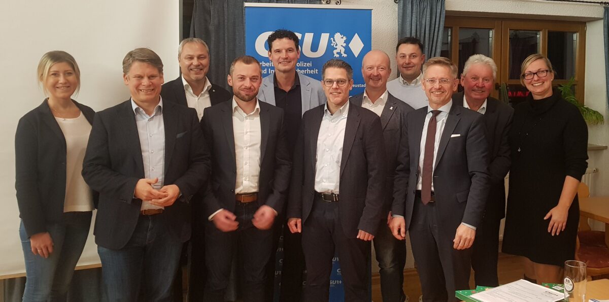 „CSU-Arbeitskreis stärkt Polizei und Sicherheit in der Region“