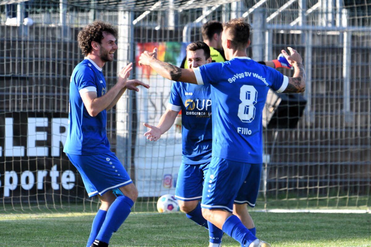 Das Derbygesicht der SpVgg SV Weiden hat einen Namen: Youngster Lukas Schaller