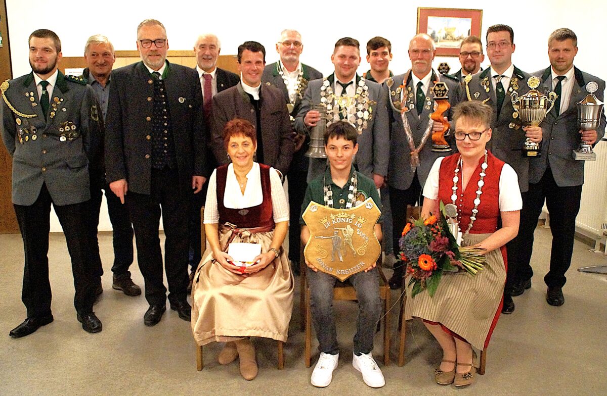 Ehrung der Schützenkönige in Neunkirchen