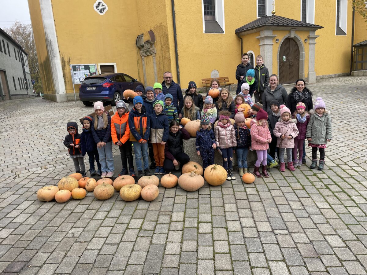 Kürbisriesen begeistern in Waidhaus