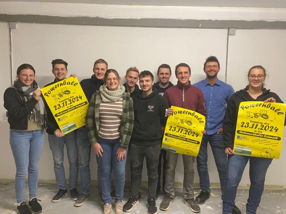 Kemnaths Jungbauern laden zum Powernball ein