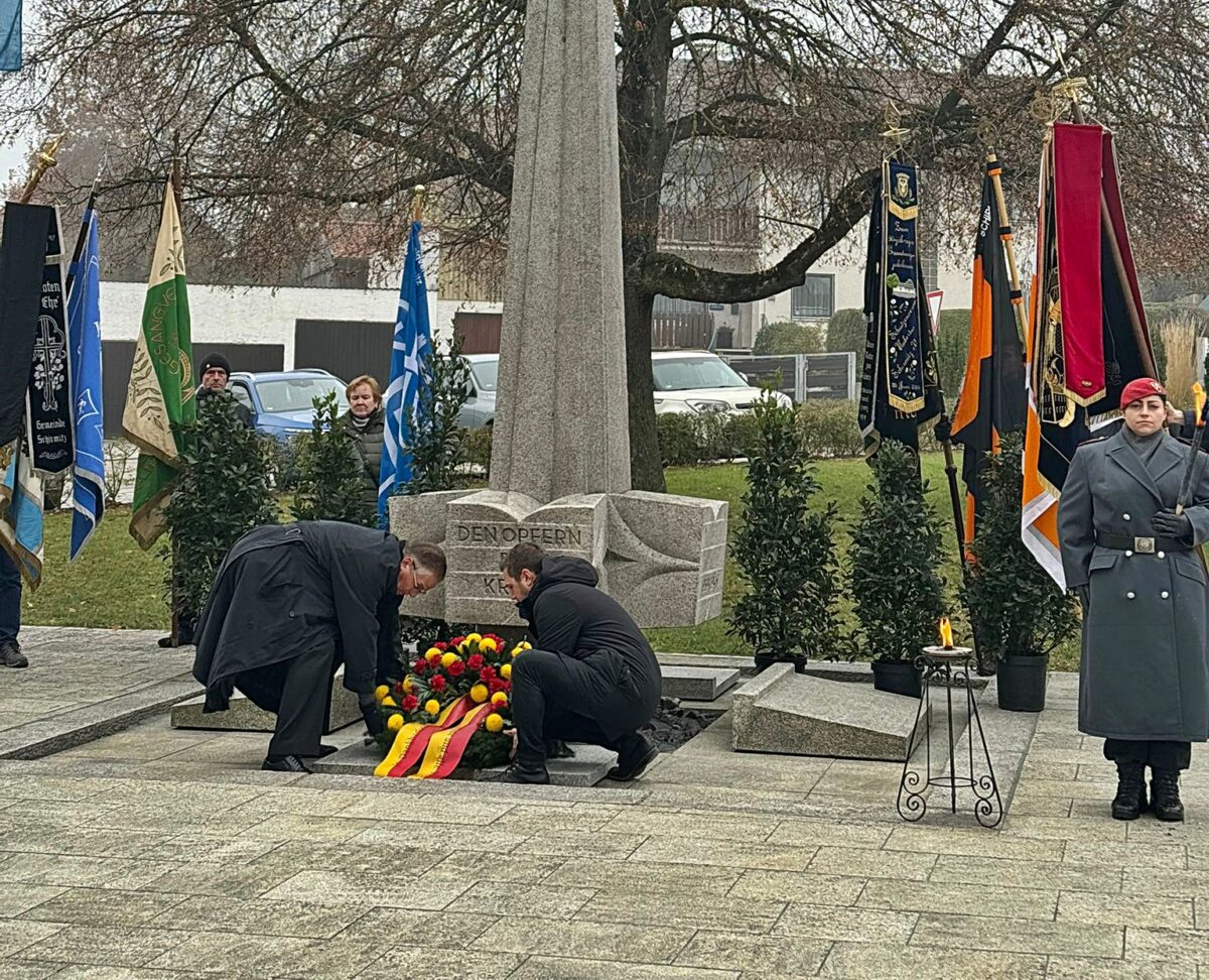 Schirmitz gedenkt früher der Kriegsopfer