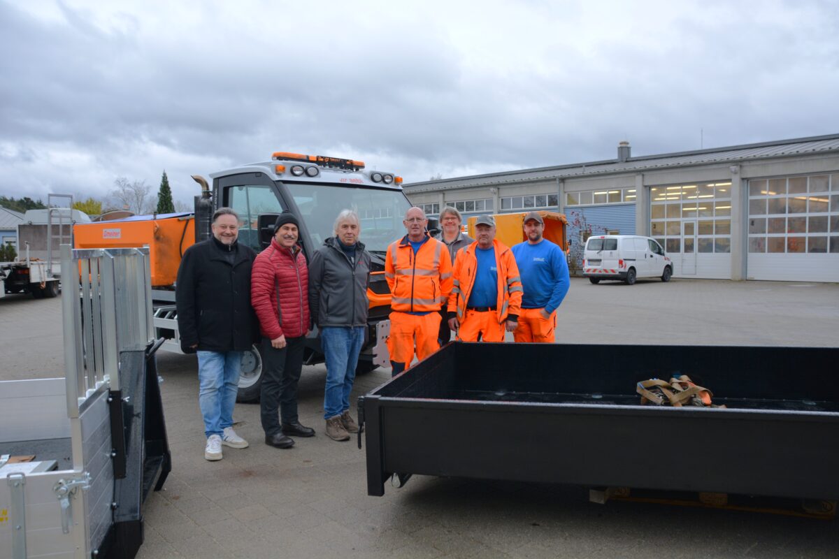 Teublitz erweitert Bauhof mit neuem Multifunktionsfahrzeug