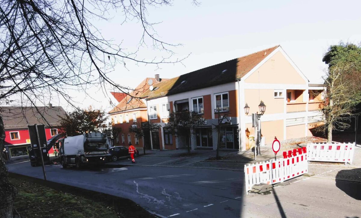 Totalsperre in Eslarn beeinträchtigt Verkehr