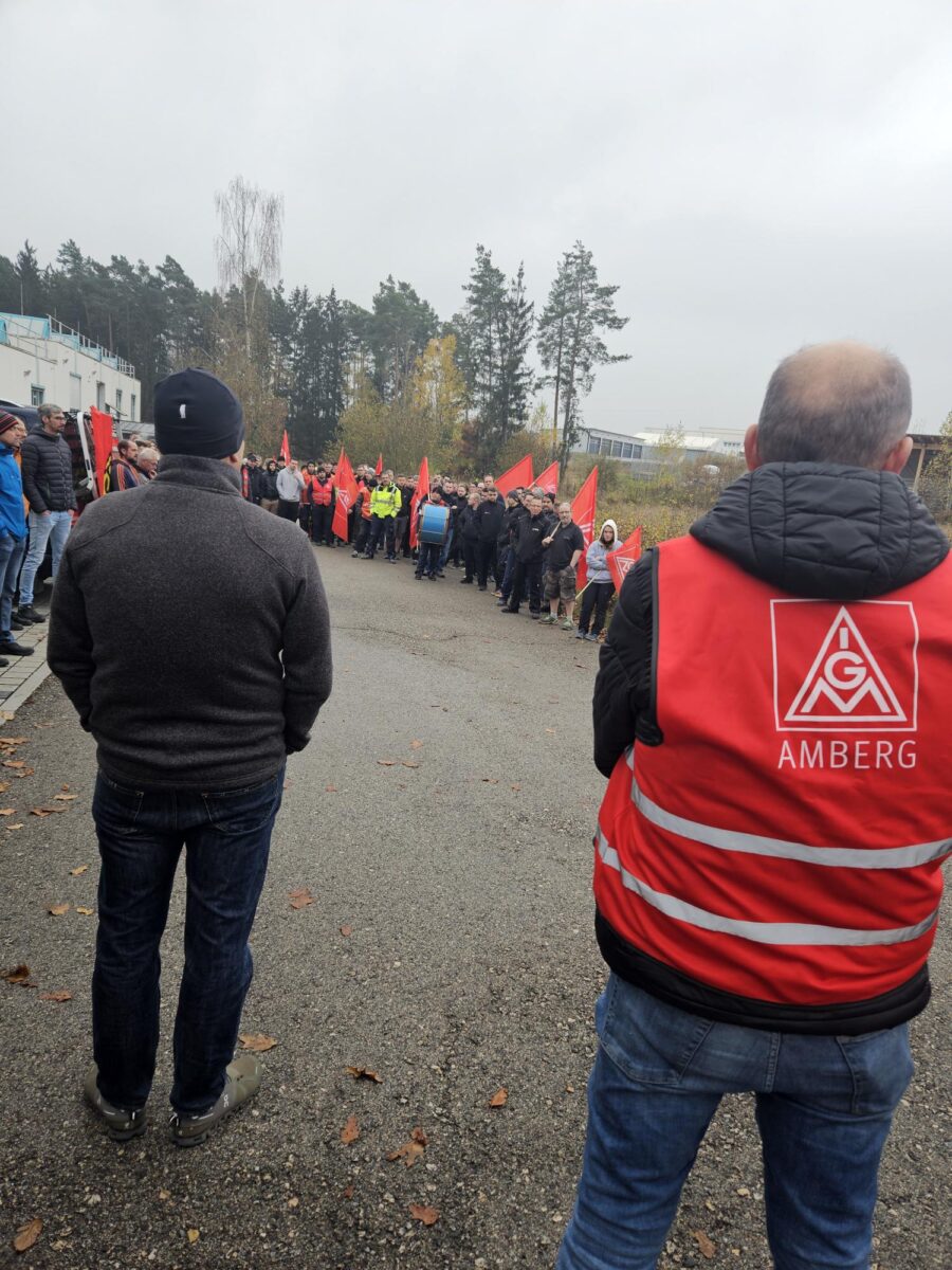 IG Metall: Über 6.500 bei Warnstreiks in Amberg