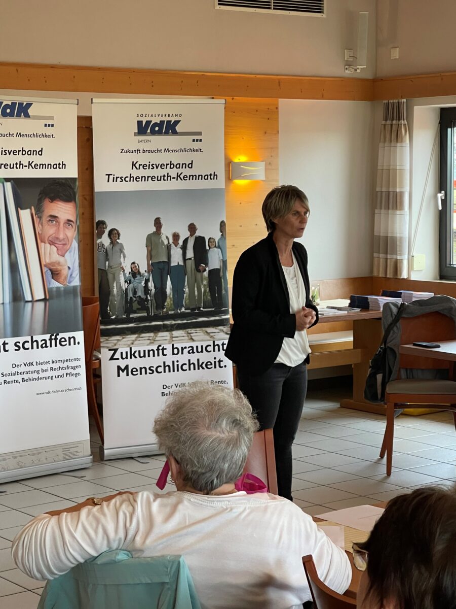 VdK informiert über Pflegeversicherung und -grade