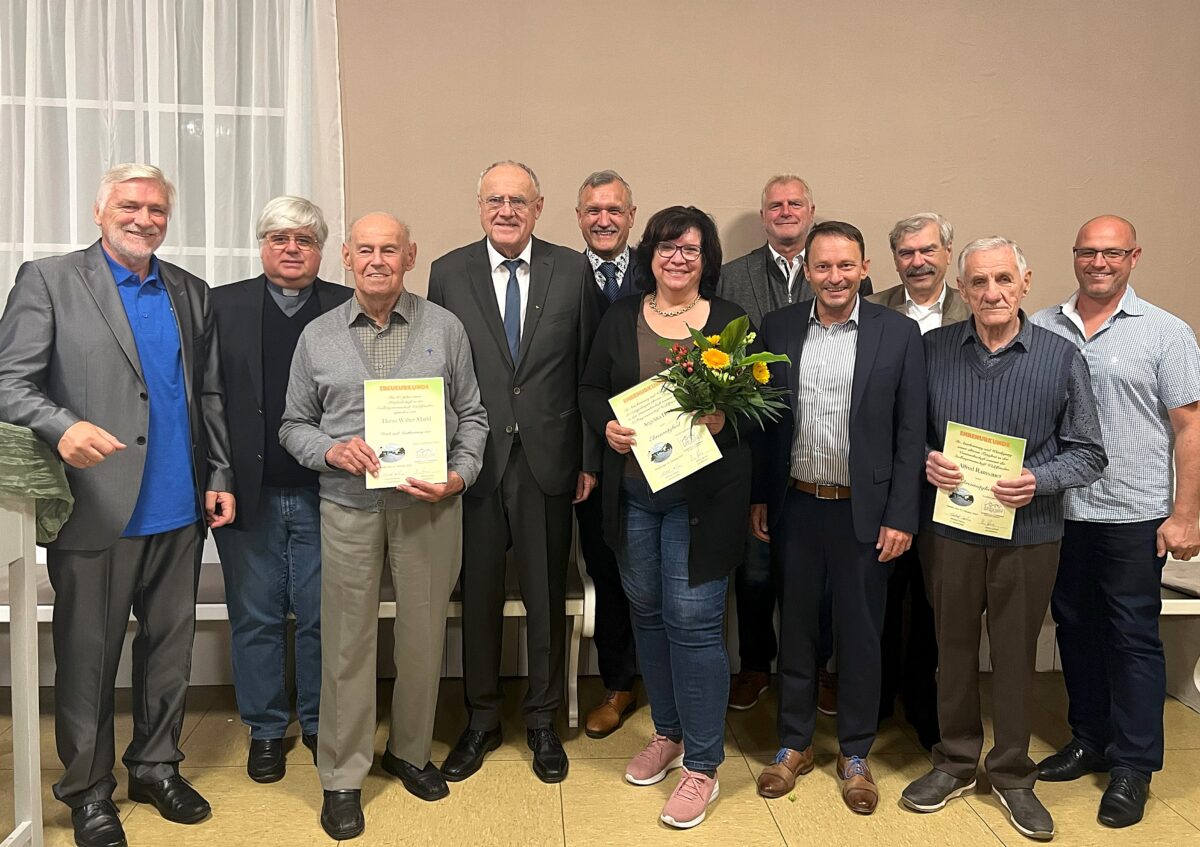 Waldfrieden feiert 60 Jahre mit Fest und Ehrungen