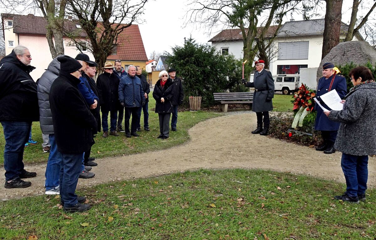 Weiden gedenkt seiner Opfer mit starkem Appell für Frieden
