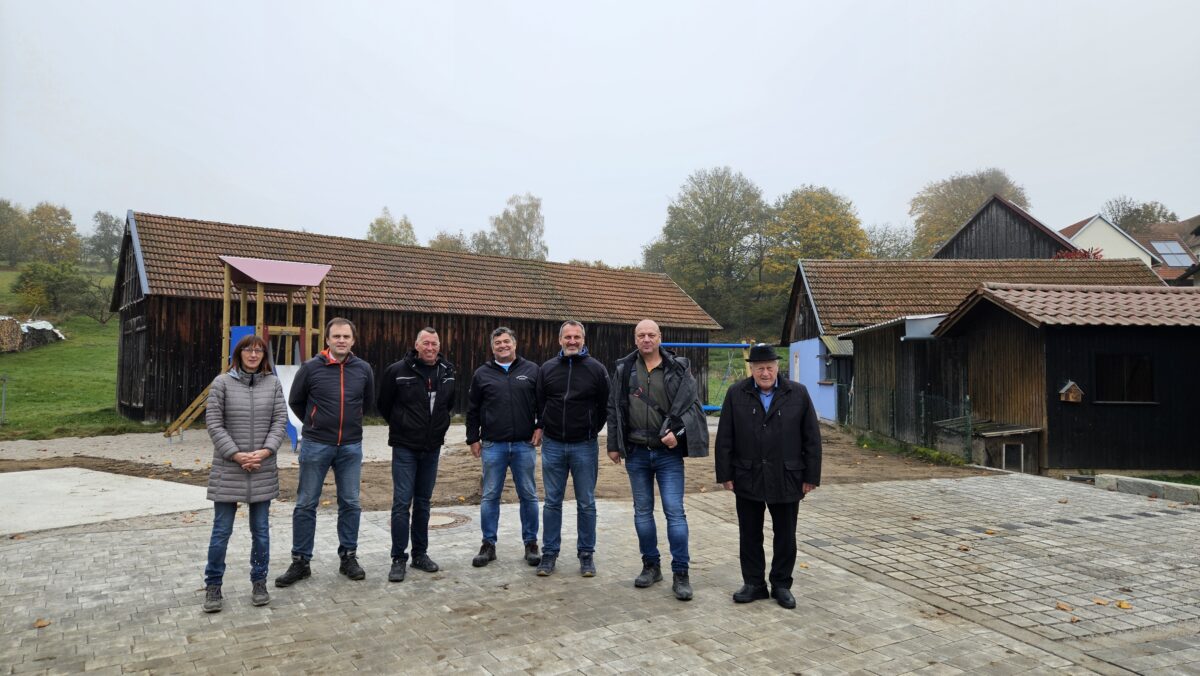 Weidenthal fast fertig: Neues Dorfzentrum beinahe vollendet