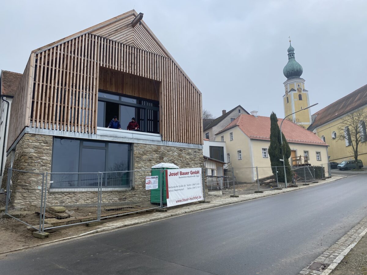 „Haus der Biodiversität“ in Tännesberg fast fertig