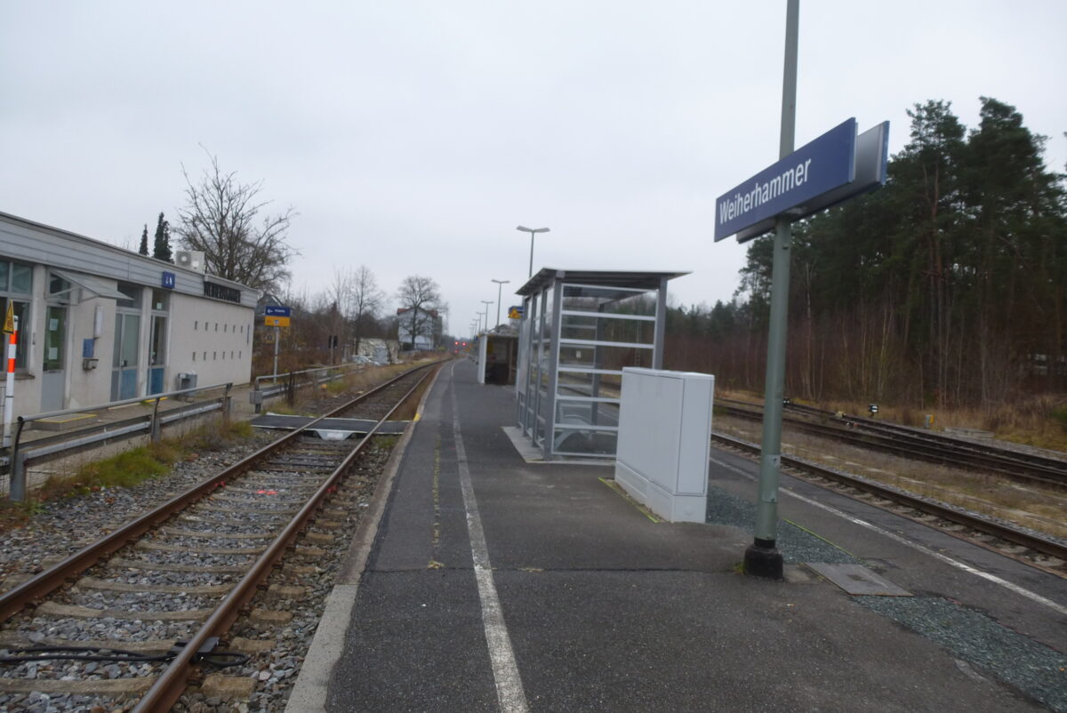 Weiherhammer: Bahnhof wird barrierefrei ausgebaut
