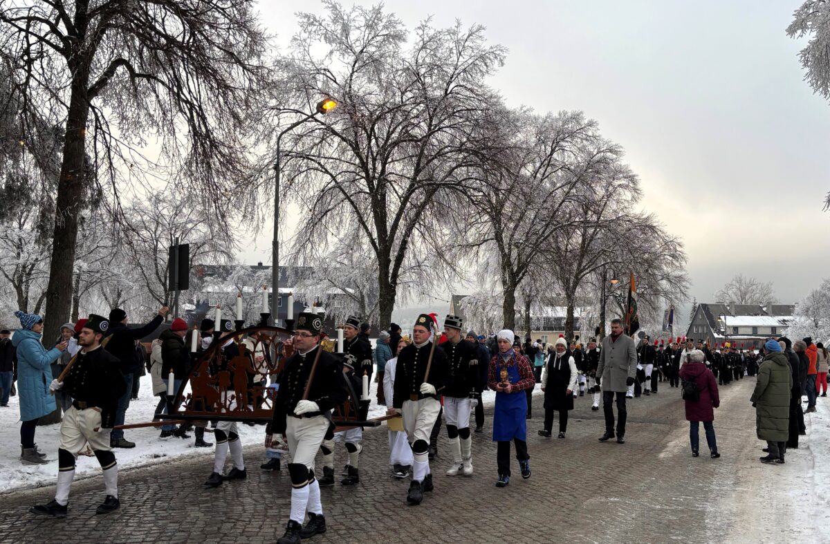 Burglengenfelder feiern mit Partnerstadt Weihnachtstradition