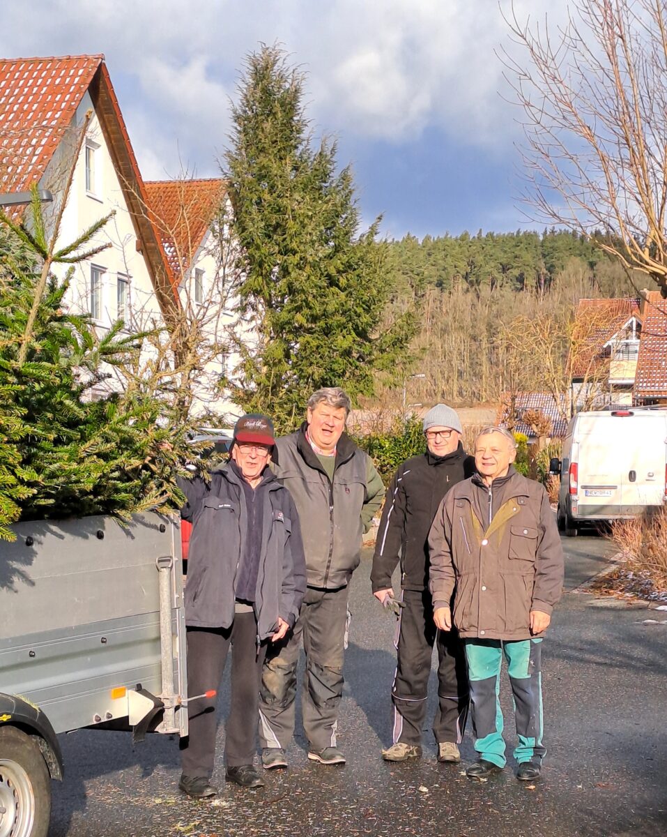 Christbaumaktion mit langer Tradition