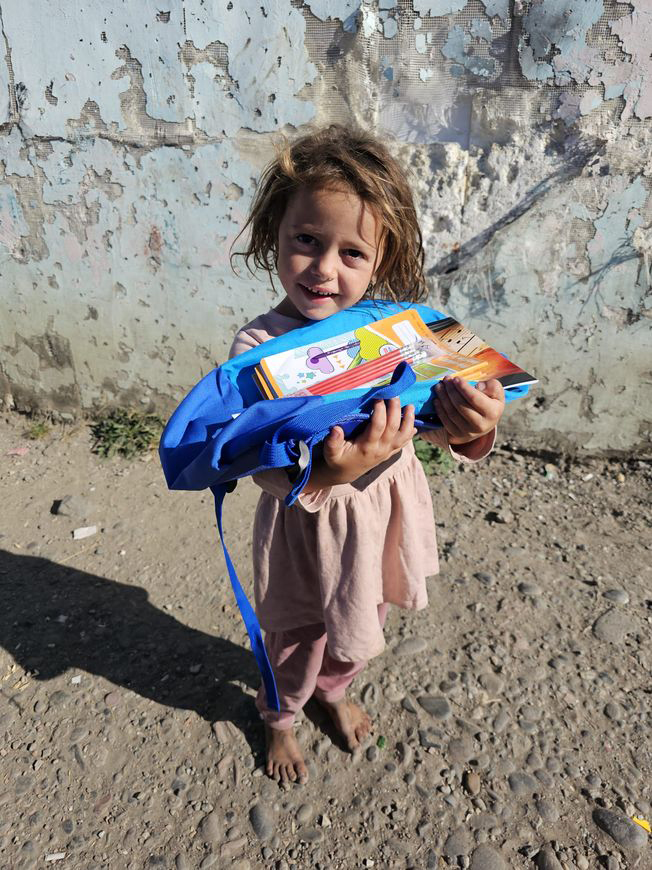 Menschen auf dem Balkan, in Syrien und Jemen Hoffnung geben