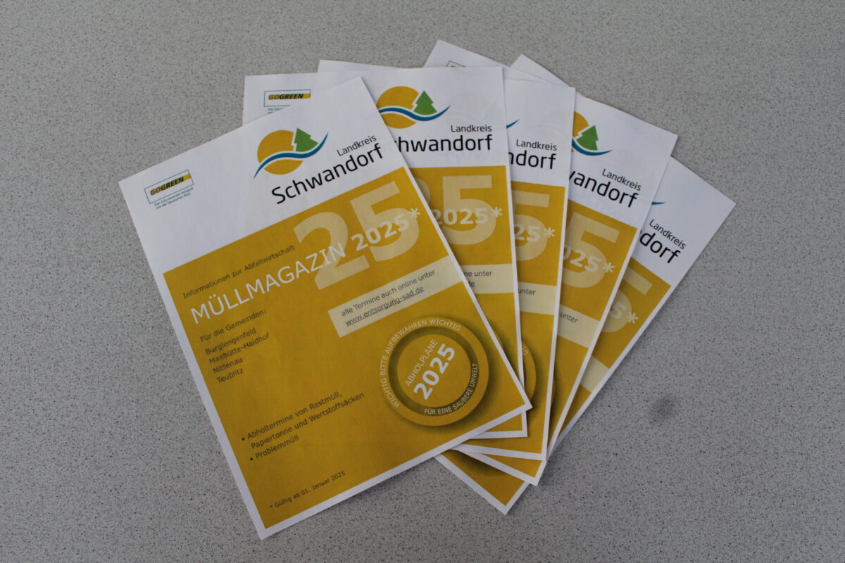 Neues Müllmagazin für Schwandorf informiert über Abfuhr 2025