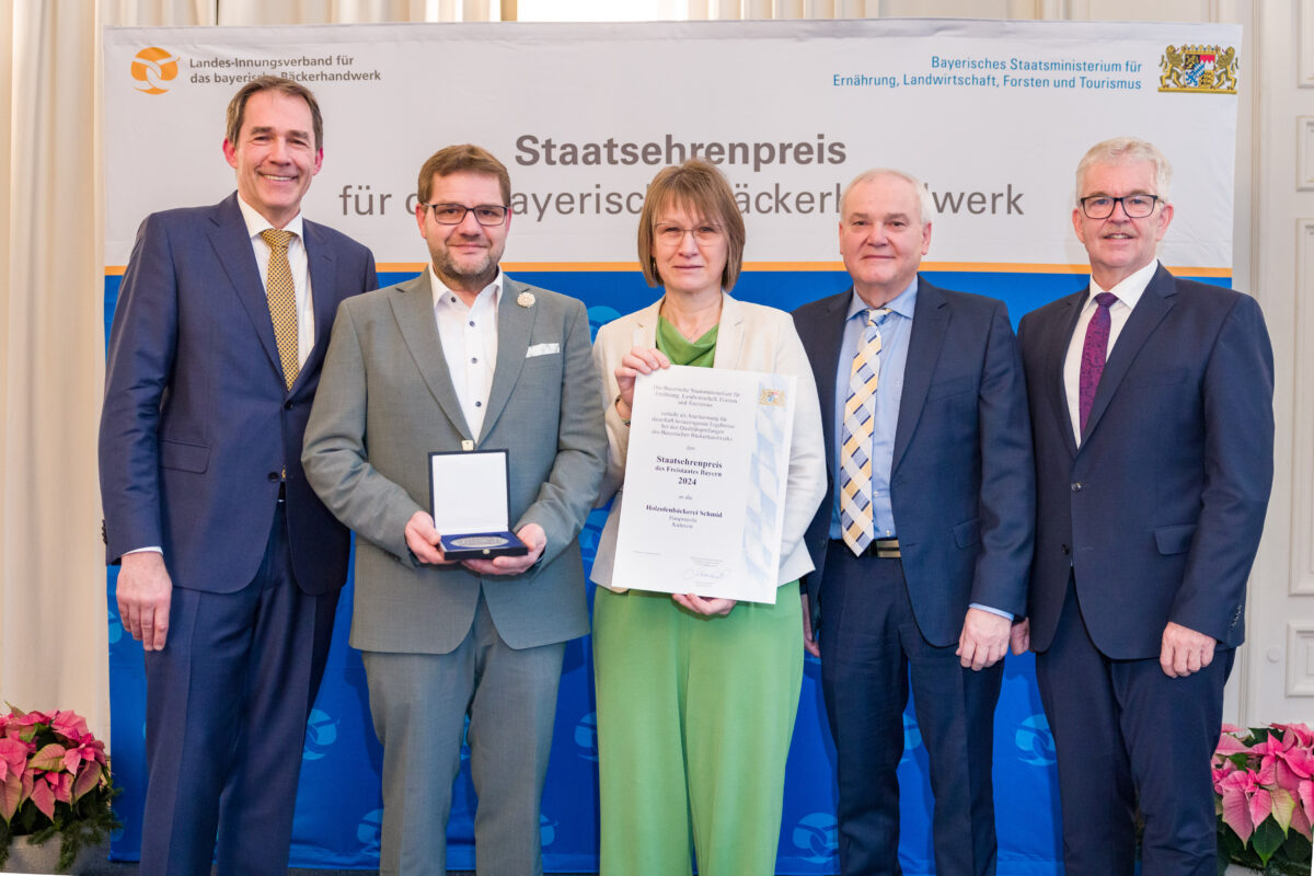 Oberpfälzer Bäckerei erhält Bayerischen Staatsehrenpreis