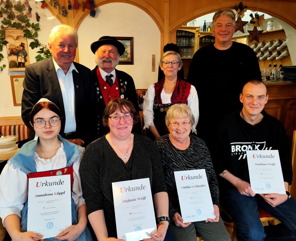 Weihnachten in Tracht: D’Altbairischen Weiden feiern Advent