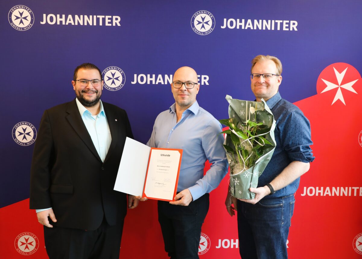 Andreas Fröhlich neuer Johanniter-Ortsbeauftragter in Regensburg