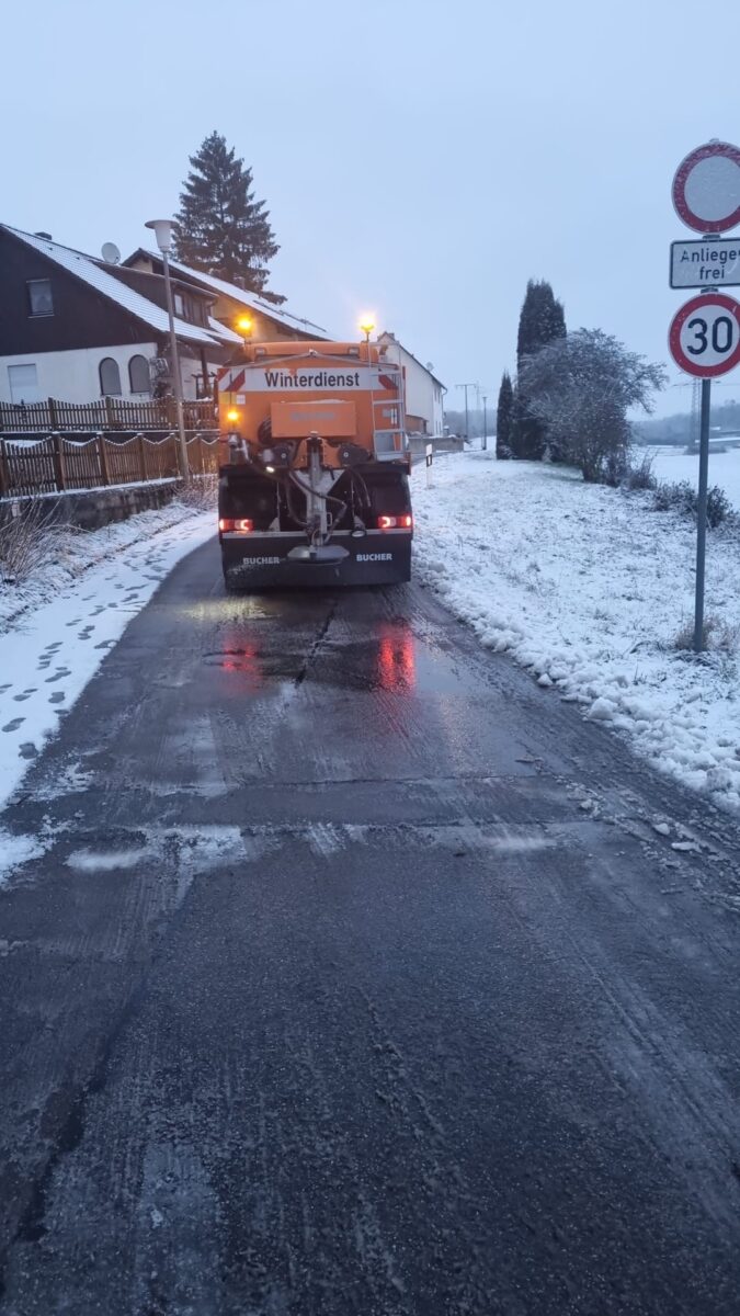 Winterdienst in Burglengenfeld: Stadt und Stadtwerke rufen zur Mithilfe auf