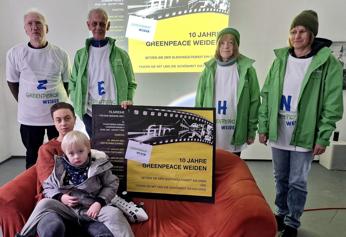 Greenpeace Weiden feiert zehn Jahre mit Filmreihe