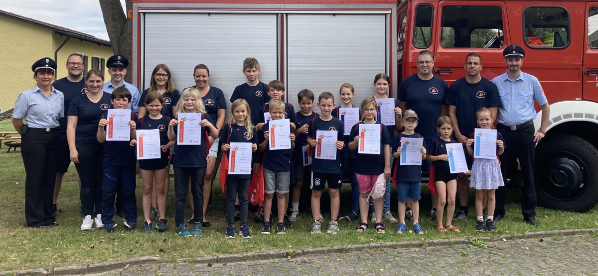 Aktive Kinderfeuerwehr in Meerbodenreuth