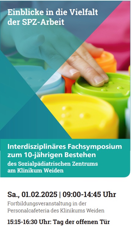 10 Jahre SPZ am Klinikum Weiden – Fachsymposium und Tag der offenen Tür