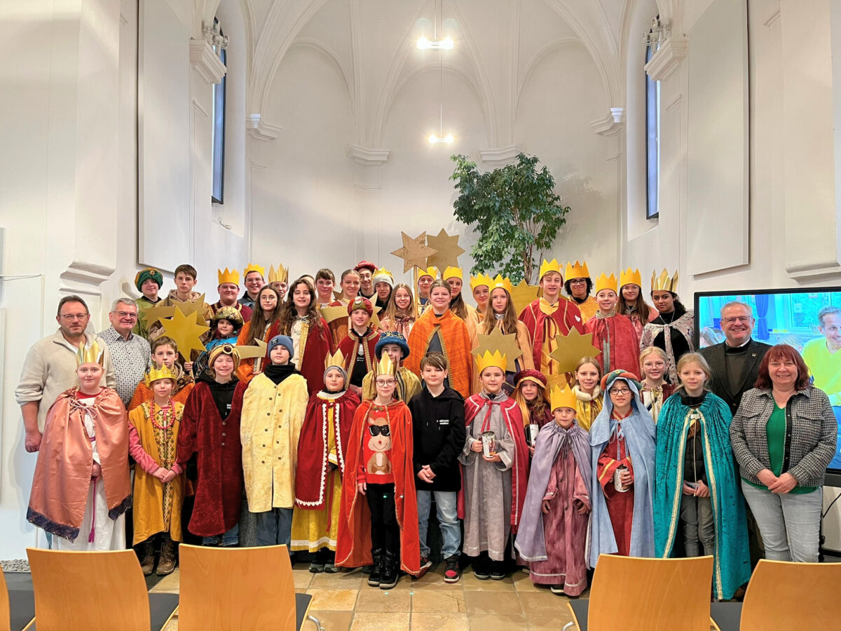 Sternsinger-Aktion in Schwandorfer Spitalkirche