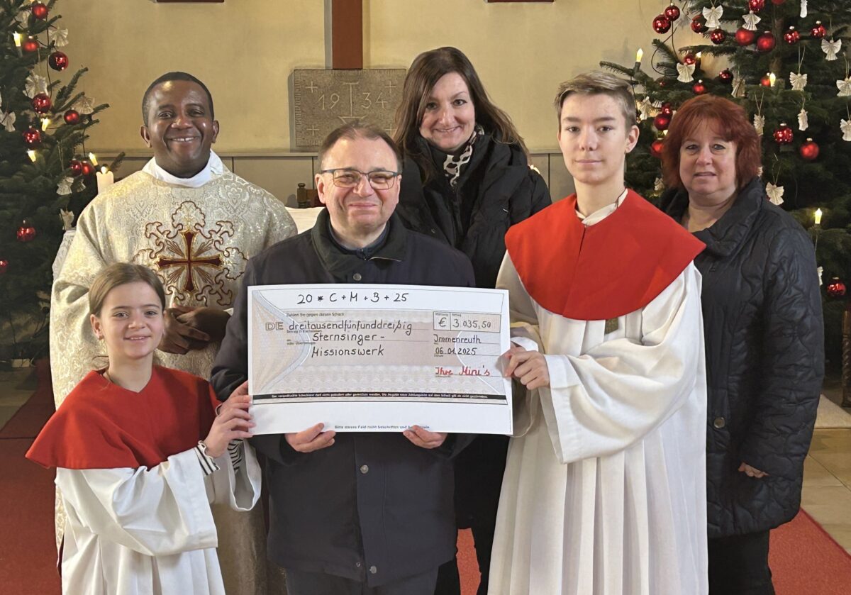 Sternsinger in Immenreuth sammeln Rekordspende für Kinderrechte