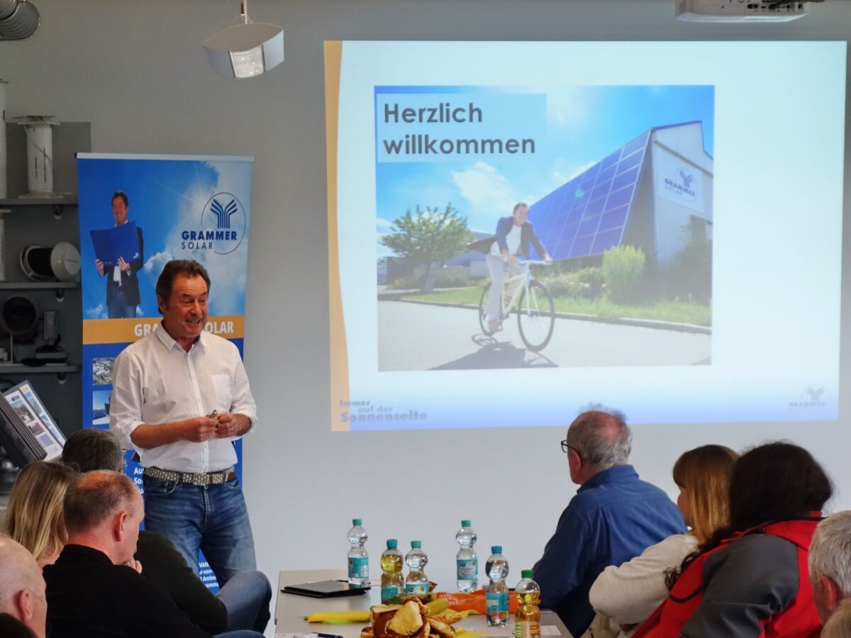 Vortrag: „Eine eigene PV-Anlage: der beste Weg zu mehr Unabhängigkeit!“