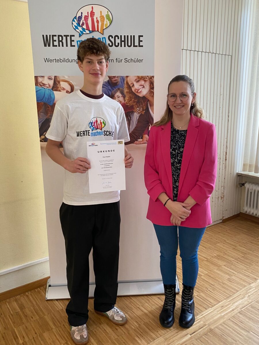 Wertebotschafter für Mittelschule