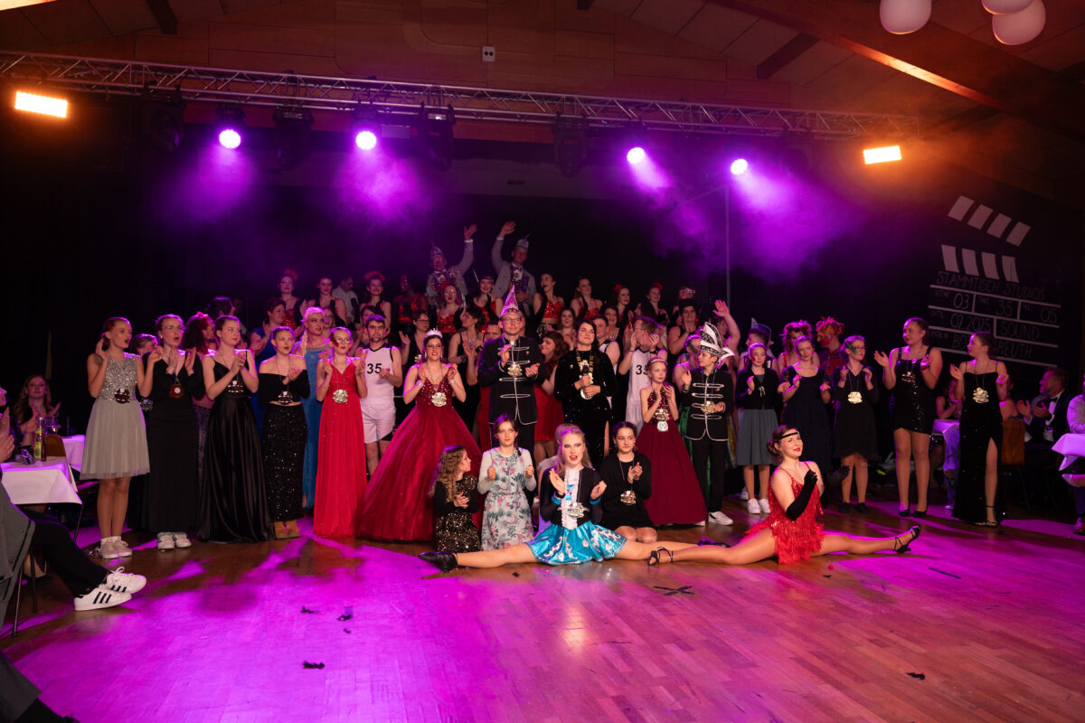 Ein eleganter und actionreicher Jubiläumsball des Faschingsvereines Stammtisch Botzersreuth