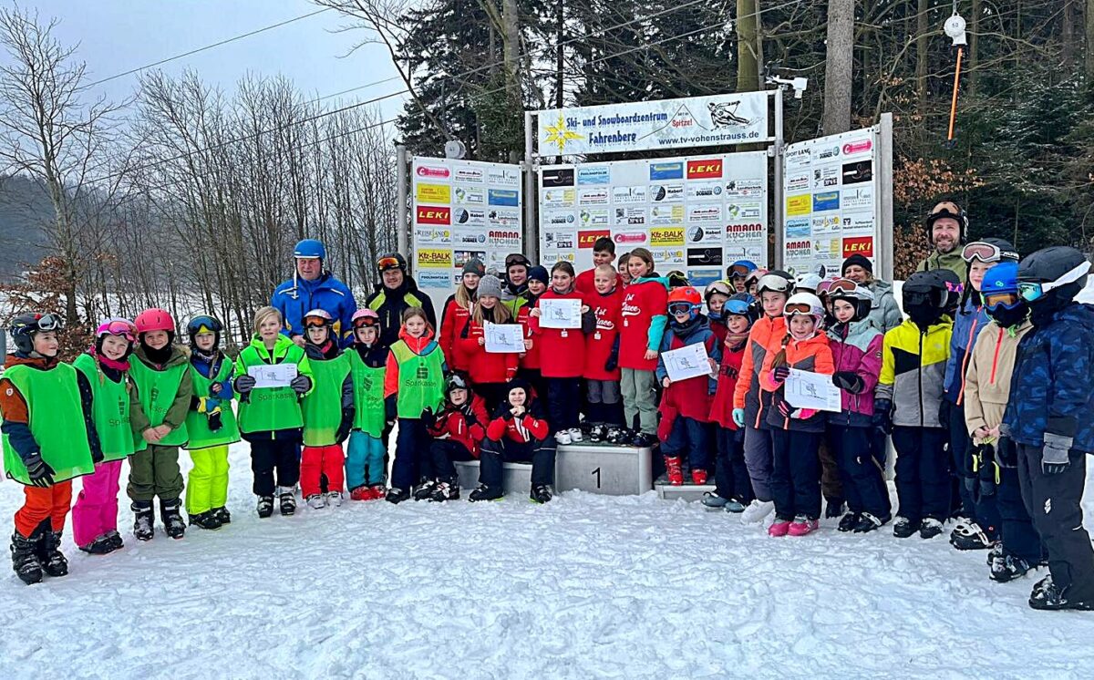 Junge Skitalente begeistern beim Kreisentscheid in Fahrenberg