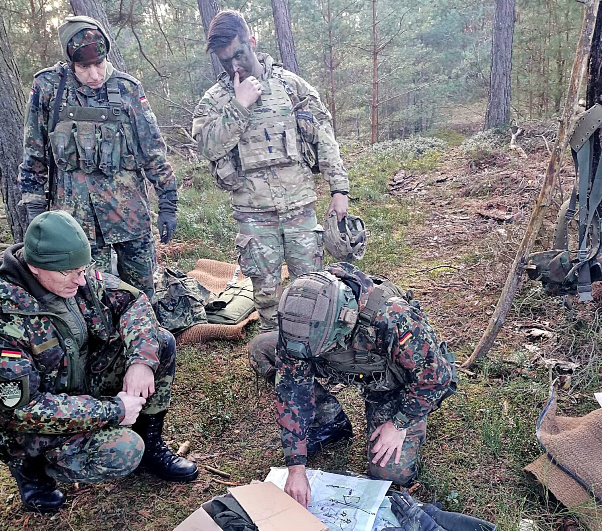 Oberpfälzer Reservisten trainieren mit US-Soldaten
