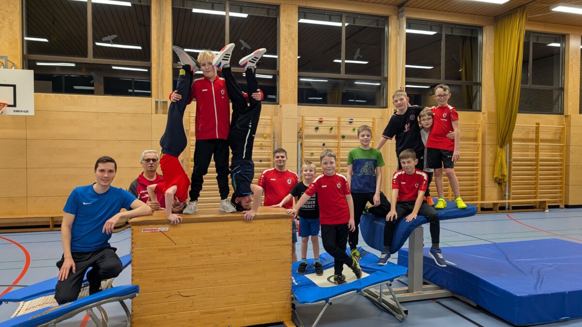 Turnspaß für Jungs beim TSV Flossenbürg