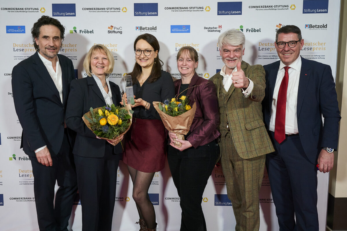 Regionalbibliothek gewinnt beim Deutschen Lesepreis