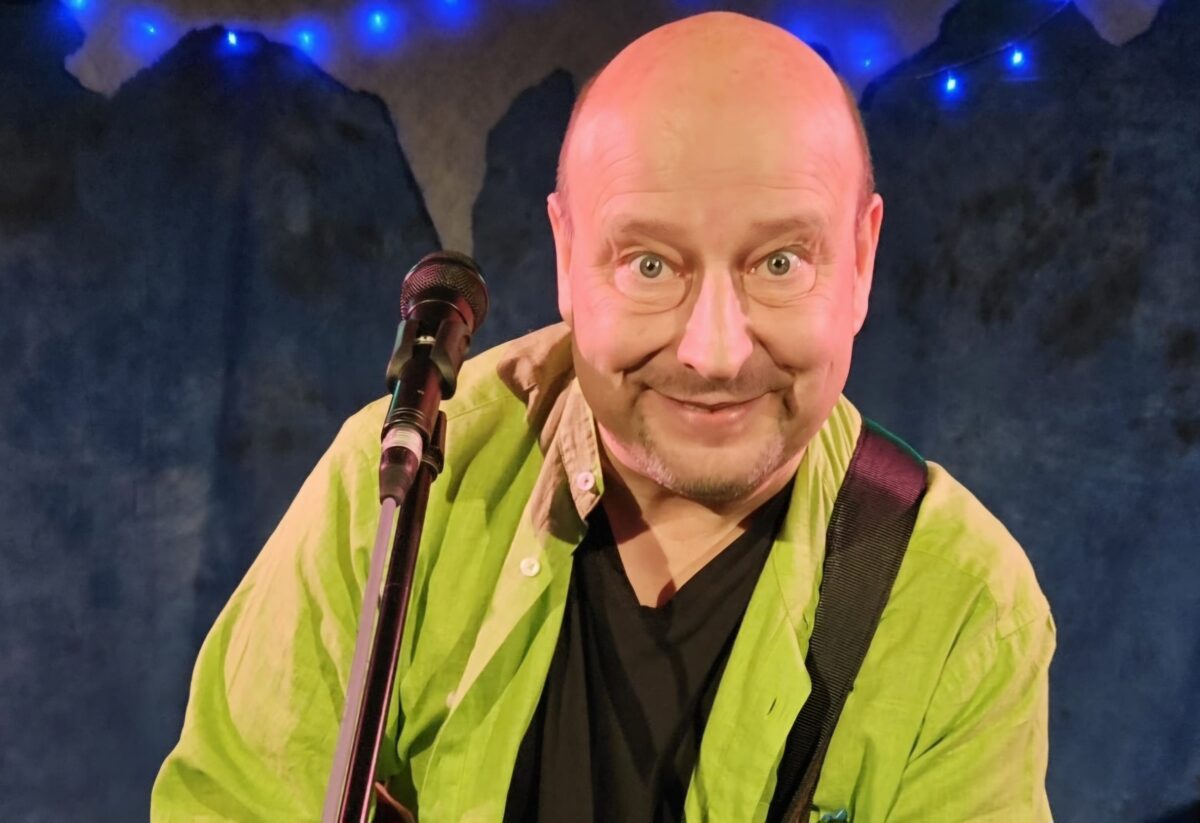 Wolfgang „Wuffi“ Kamm im Kulturbahnhof