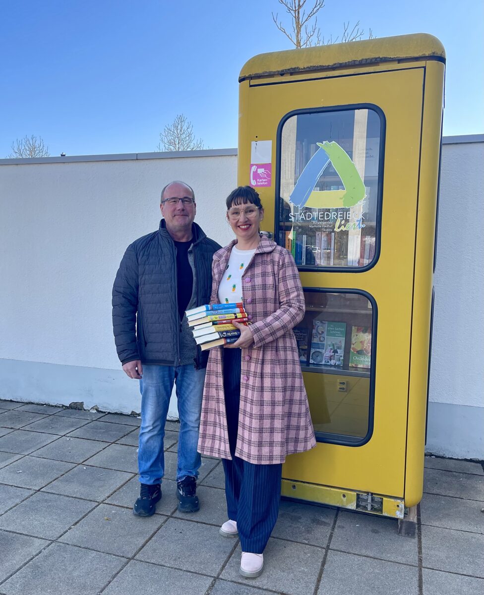 Bücherzelle jetzt beim Wohlfühlbad Bulmare