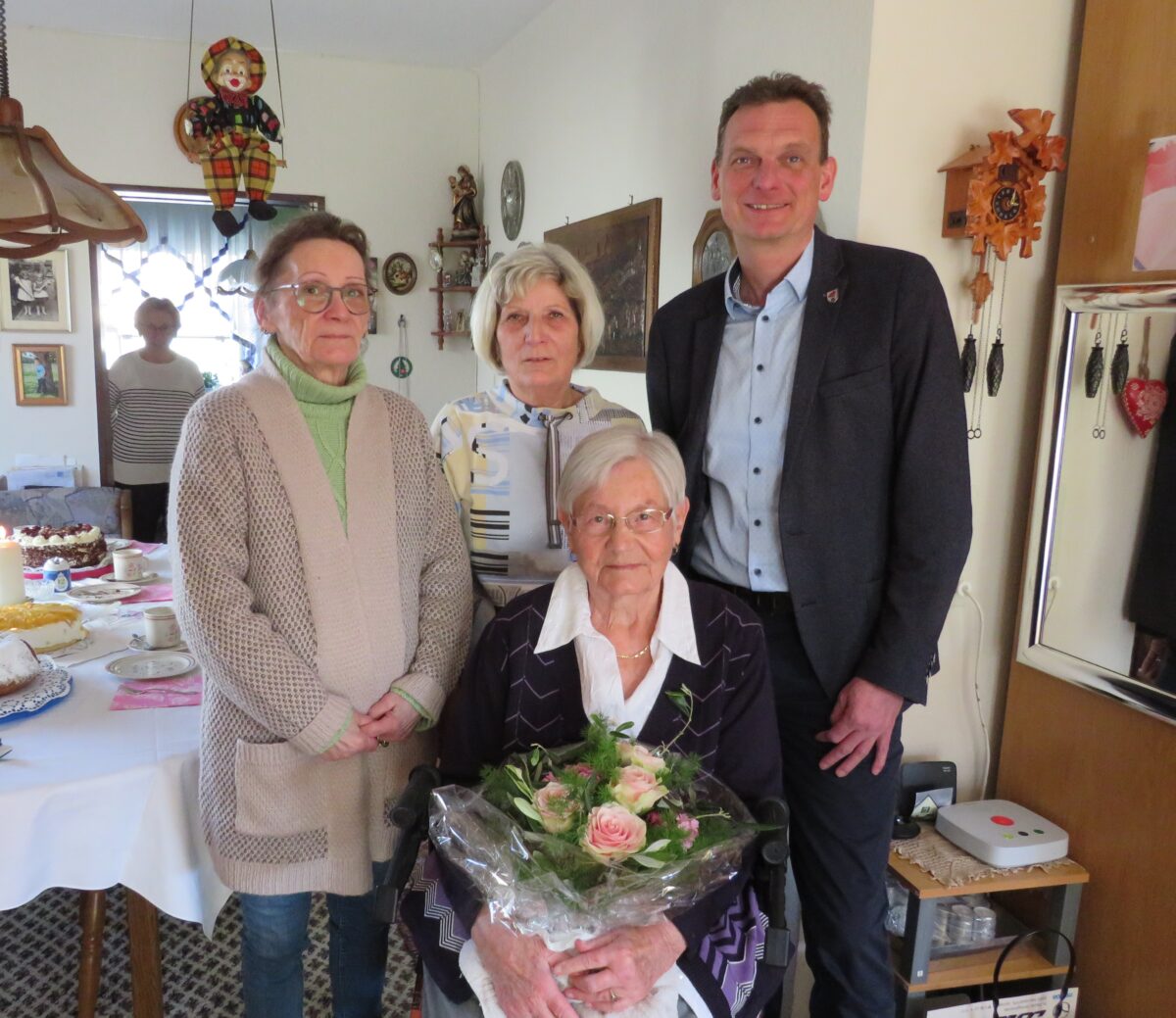 Ermelinde Fröhlich feierte 90. Geburtstag