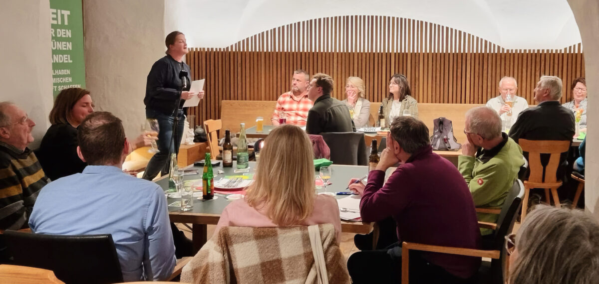 Grüne in Weiden feiern politischen Aschermittwoch
