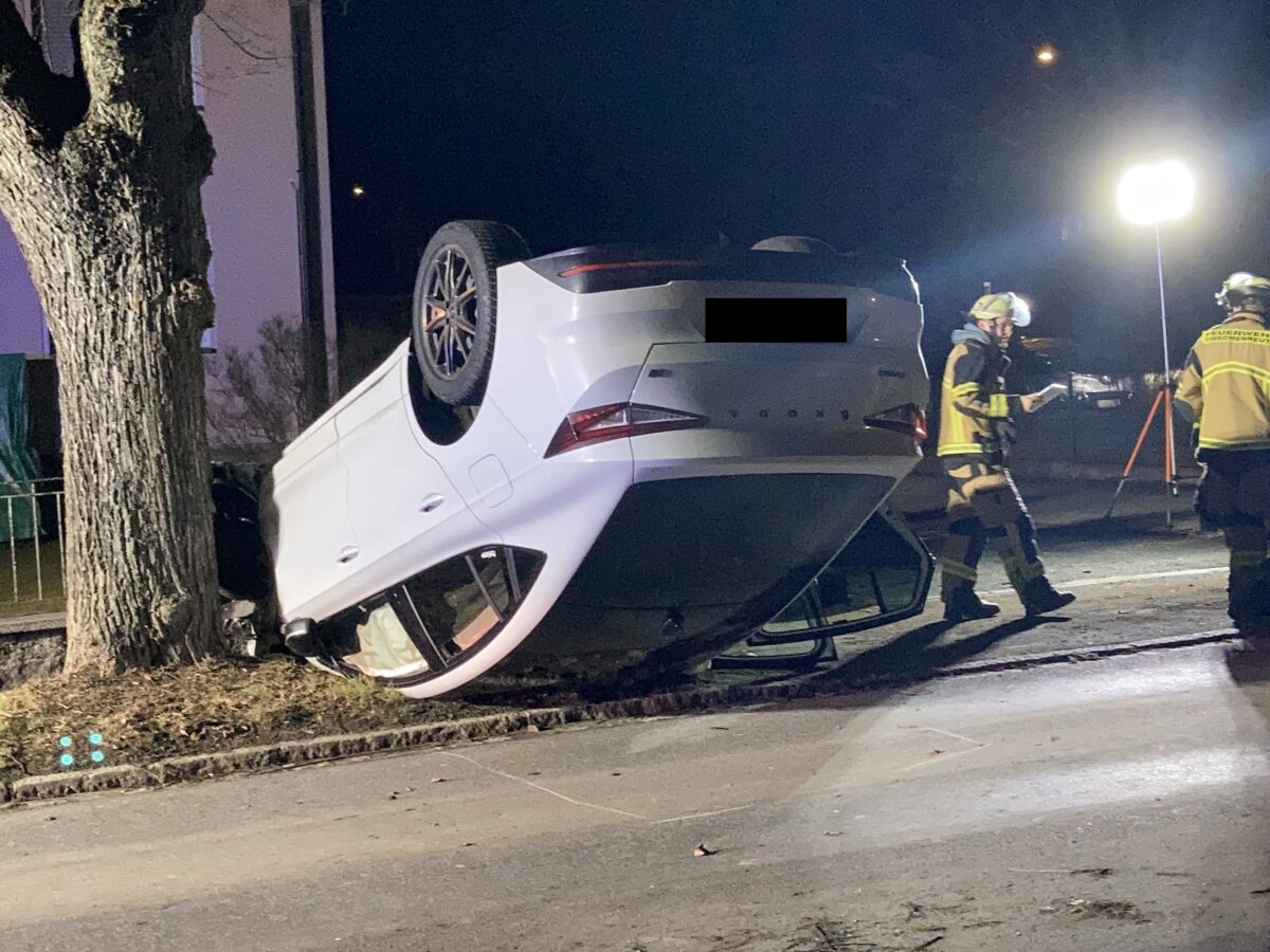 Hustenanfall führt zu Unfall in Tirschenreuth
