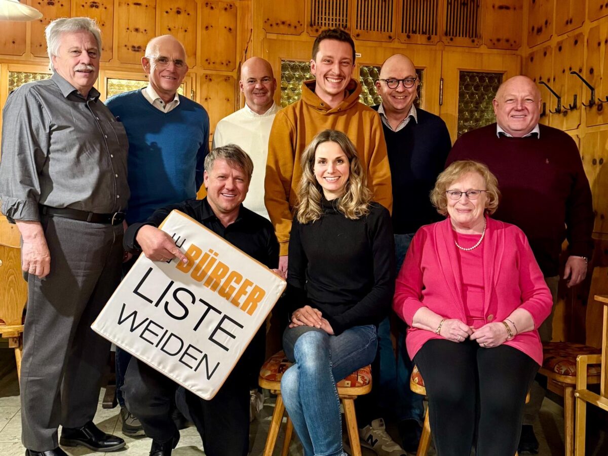 Jürgen Meyer führt weiterhin Bürgerliste Weiden