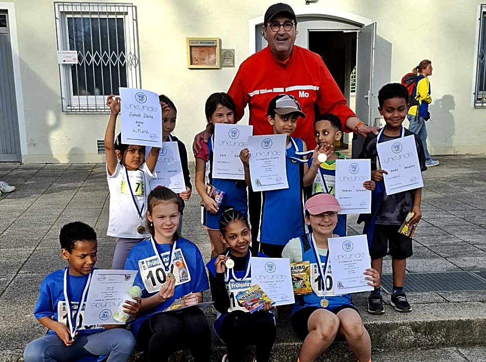 Junge TB-Weiden Athleten glänzen beim Frühjahrslauf