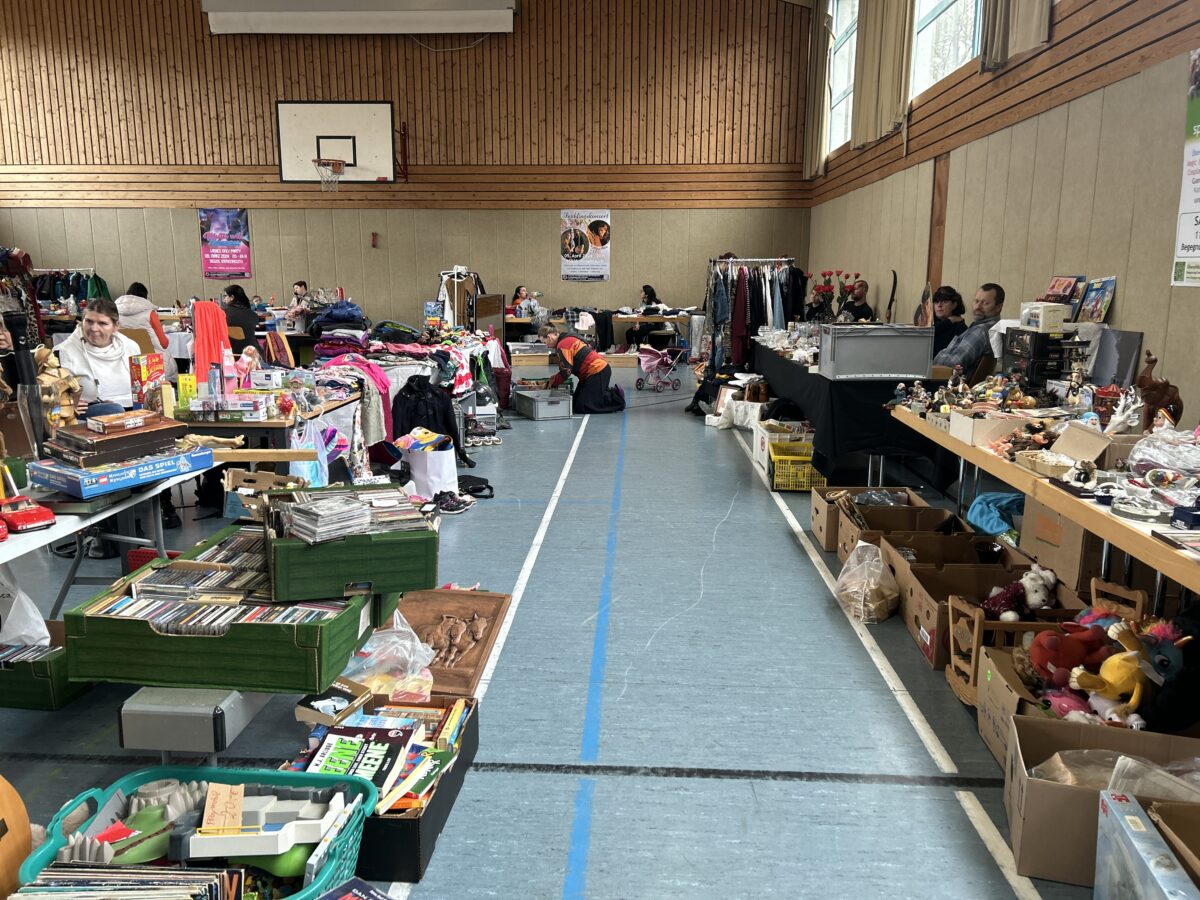 Kurz notiert: Immenreuth – Hallenflohmarkt