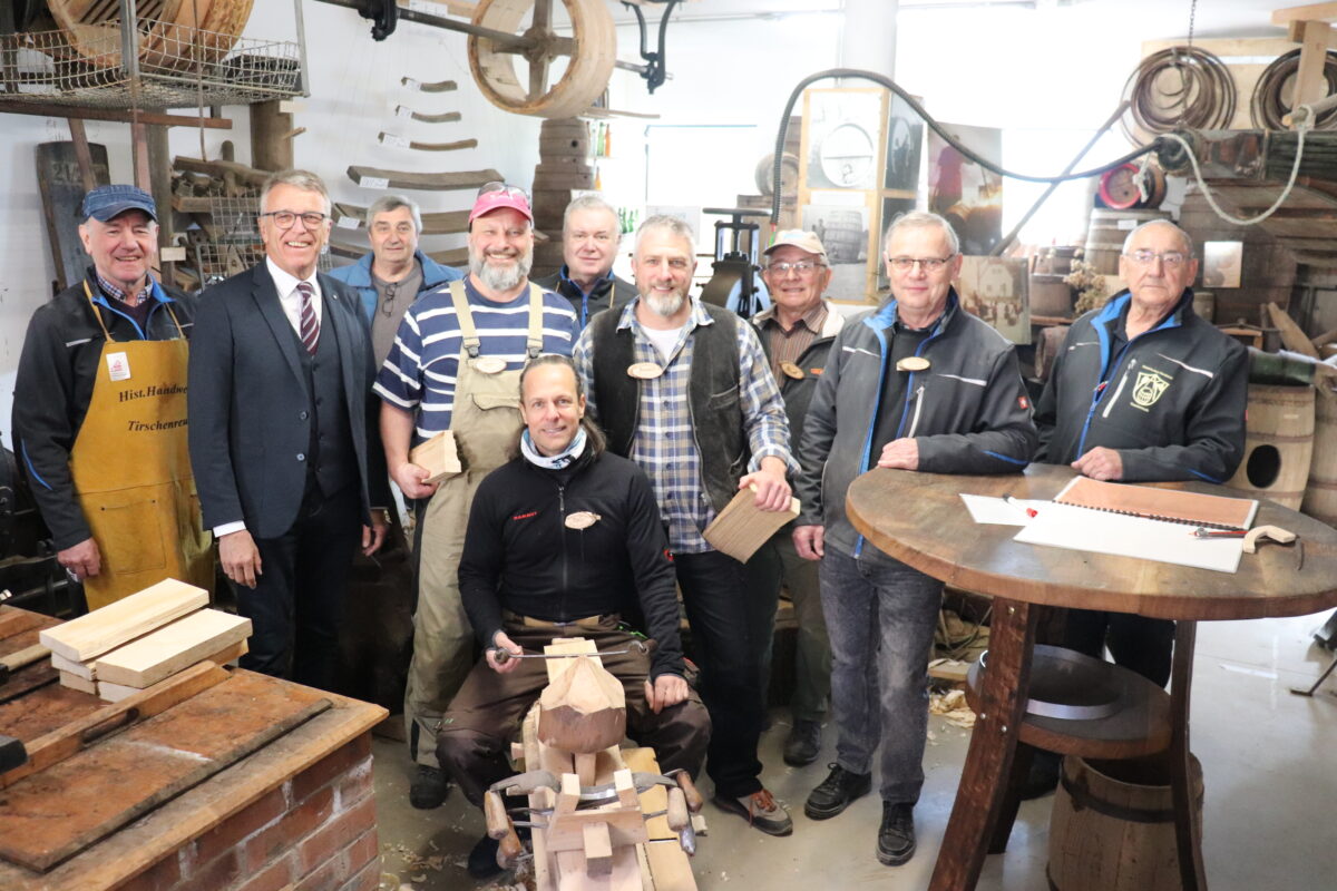 Männerfreundschaft und Handwerk in Tirschenreuth