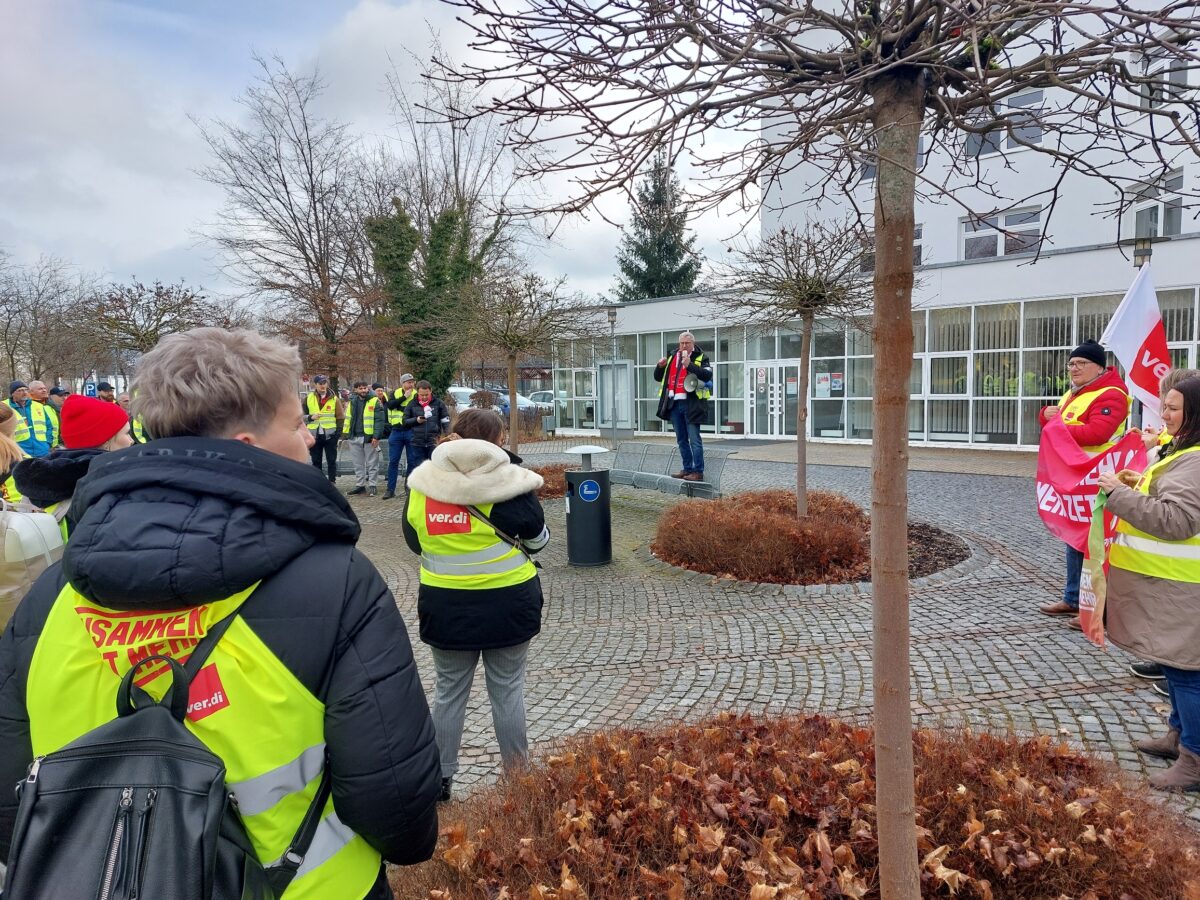 Senioren bei Ver.di kämpfen für Tarifgerechtigkeit