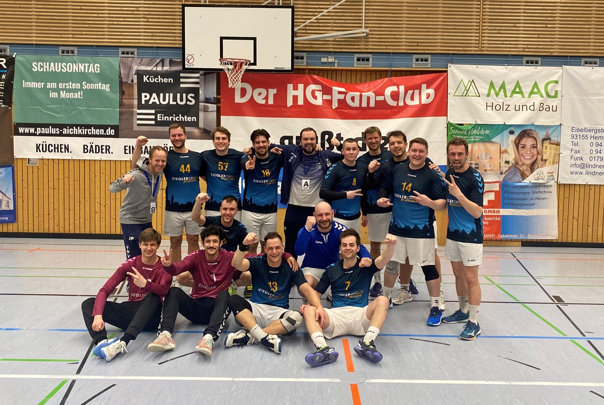 Herren der HSG Weiden beenden Handball-Bezirksliga-Saison mit Auswärtssieg