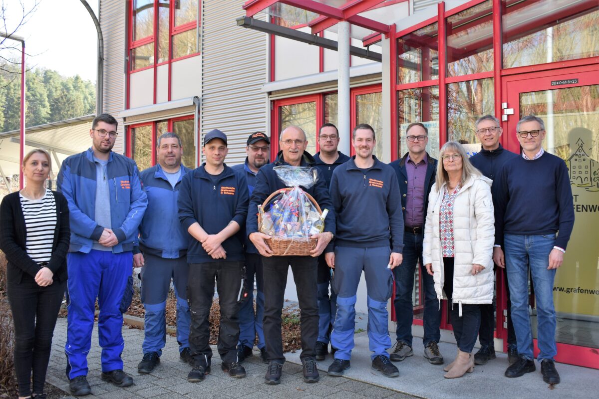 Grafenwöhr: 24 Jahre Engagement bei den Stadtwerken